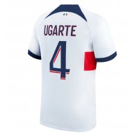 Paris Saint-Germain Manuel Ugarte #4 Bortatröja 2023-24 Korta ärmar